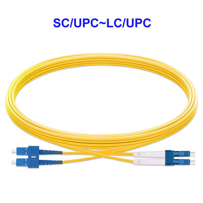 Einmodenfaser-Verbindungskabel Sc UPC LC UPC