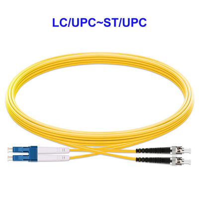 Optical Fiber Cable LC UPC ST UPC Single-Mode 2 Core Carrier-Grade OS2 Pigtail Customization