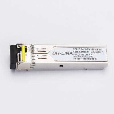 1.25G Sfp Fiber Optic Transceiver , Gigabit Optical Transceiver Compatible With H3C Huawei